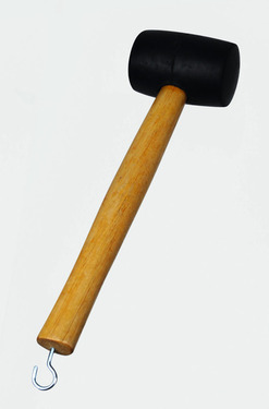 Rubber Mallet For Tent Pegs With Peg Puller