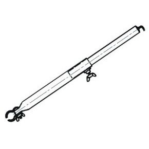 Steel Awning Roof Pole with Hook 160 – 260 cm